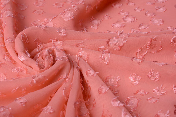 Jacquard Chiffon Liza Rosa Jacquard Chiffon Liza Rosa