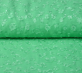 Jacquard Chiffon Liza Minzgrün Jacquard Chiffon Liza Minzgrün