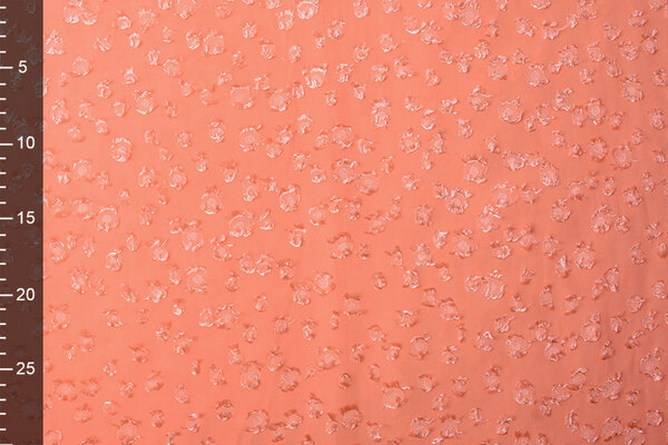 Jacquard Chiffon Liza Koraal Jacquard Chiffon Liza Koraal