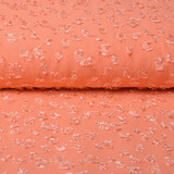 Jacquard Chiffon Liza Koraal Jacquard Chiffon Liza Koraal