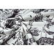 French Toile Flowy Pique Nero Off Bianco French Toile Flowy Pique Nero Off Bianco