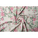 Doux Lin Jersey Roses