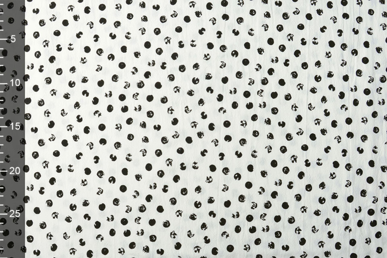 100% Washed Cotton Dipinto Jikke Little Dot
