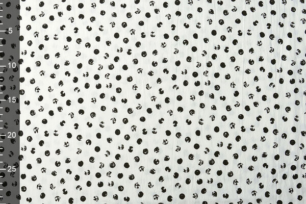 100% Washed Cotton Dipinto Jikke Little Dot