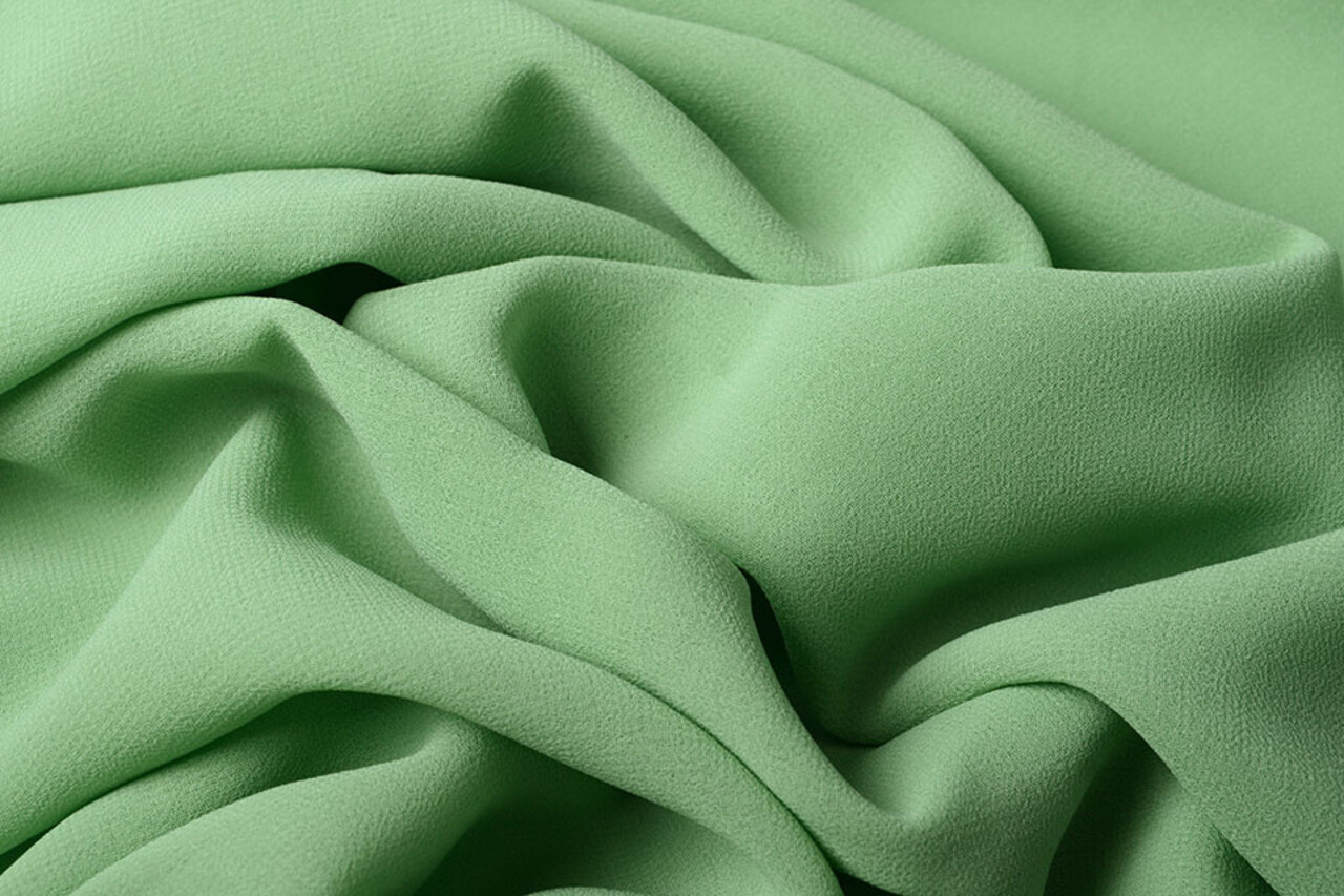 Hi Multicolore Mousseline Pistache Vert