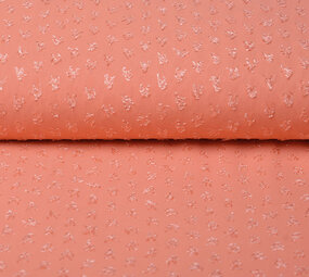Jacquard Chiffon Nora Coral Jacquard Chiffon Nora Coral