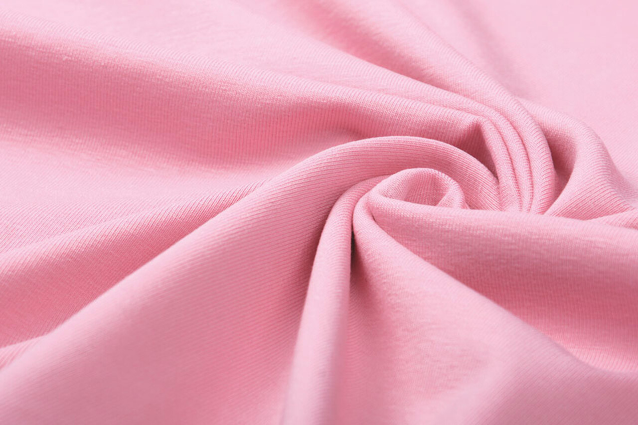 Oeko-Tex®  Jersey Stoff Baumwolle Hellrosa Oeko-Tex®  Jersey Stoff Baumwolle Hellrosa