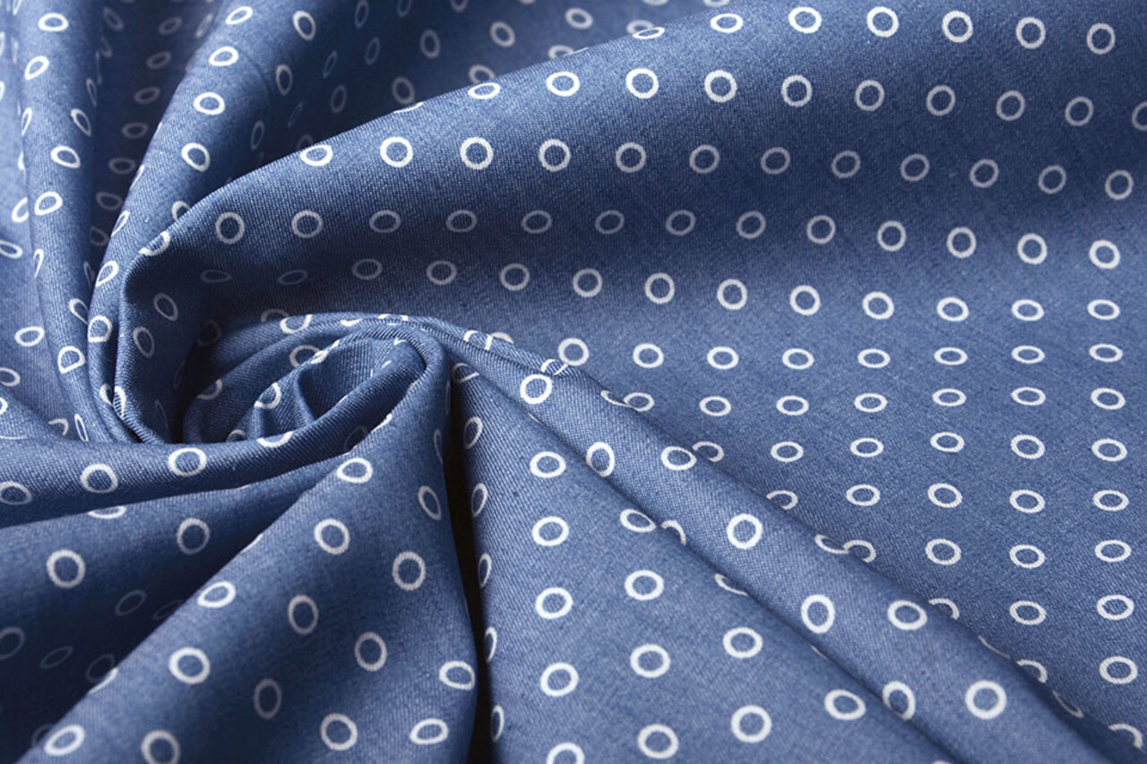 Printed Jeans Dex Light Blue