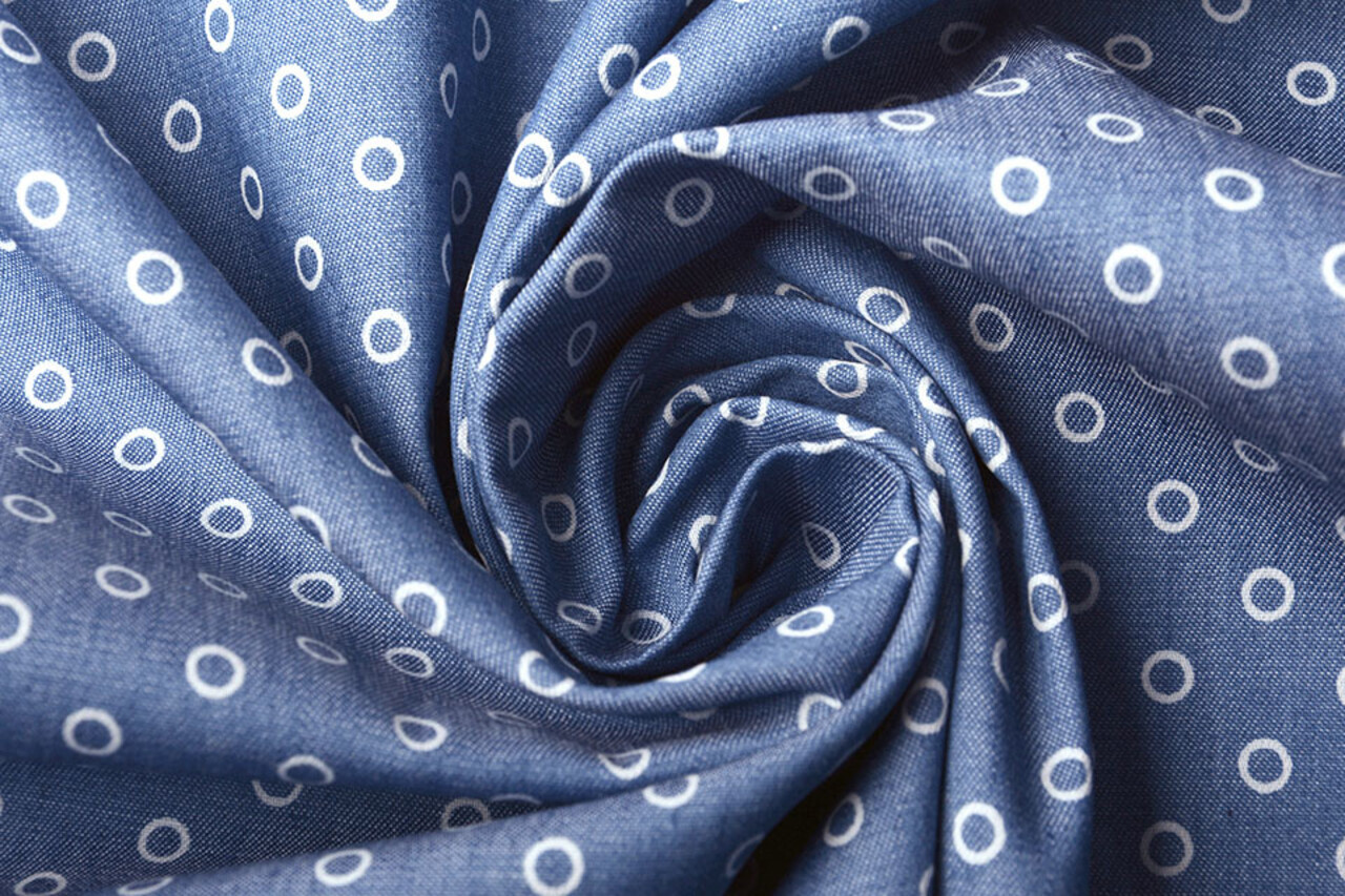 Bedrukte Jeans Dex Licht Blauw Bedrukte Jeans Dex Licht Blauw