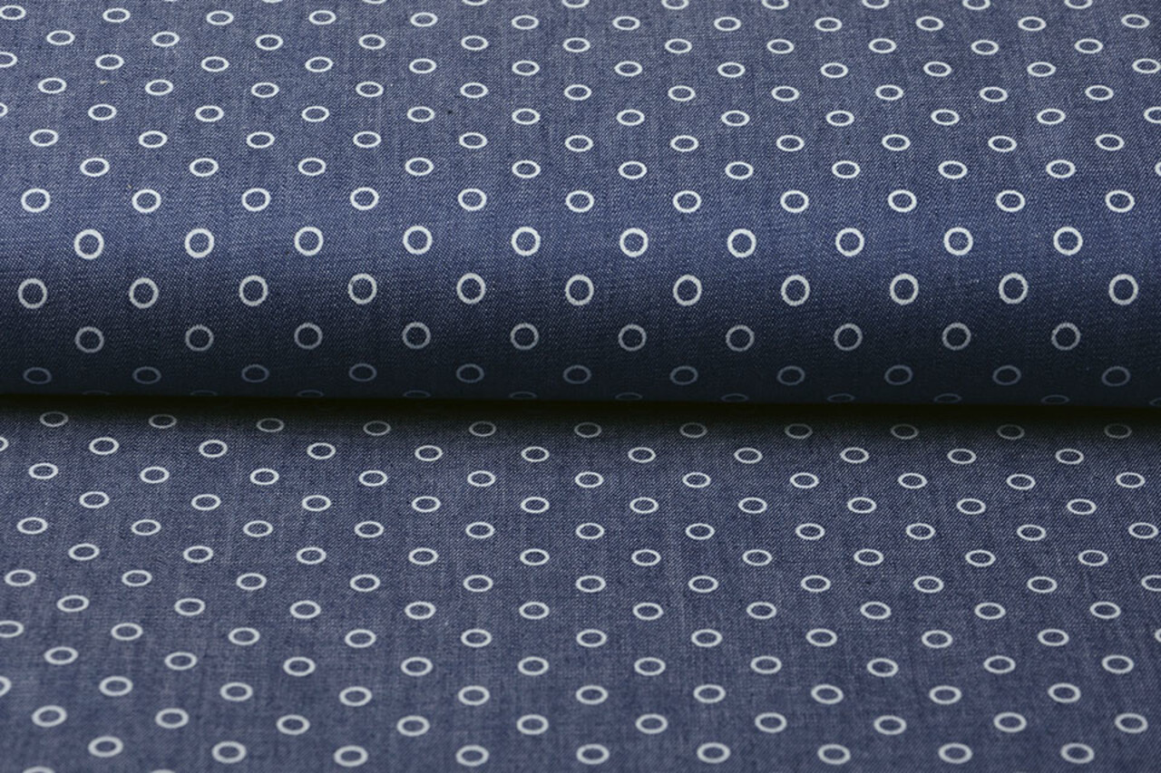 Bedruckte Jeans Dex Dunkelblau Bedruckte Jeans Dex Dunkelblau