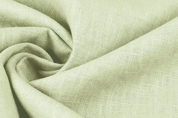 Oeko-Tex®  Washed Linen Light Pistache Green