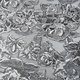 Metallic Lurex Silber Grau