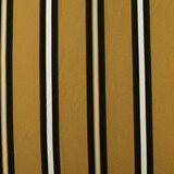 Crepe Printed Lizzy Stripes Ocher Crepe Printed Lizzy Stripes Ocher