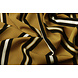 Crepé Estampado Lizzy Rayas Ocre