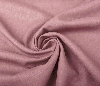 Oeko-Tex®  Washed Linen Dark Old Pink