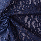 Embroidered Lace 2-Gradient Sequins Lexi Navy Blue
