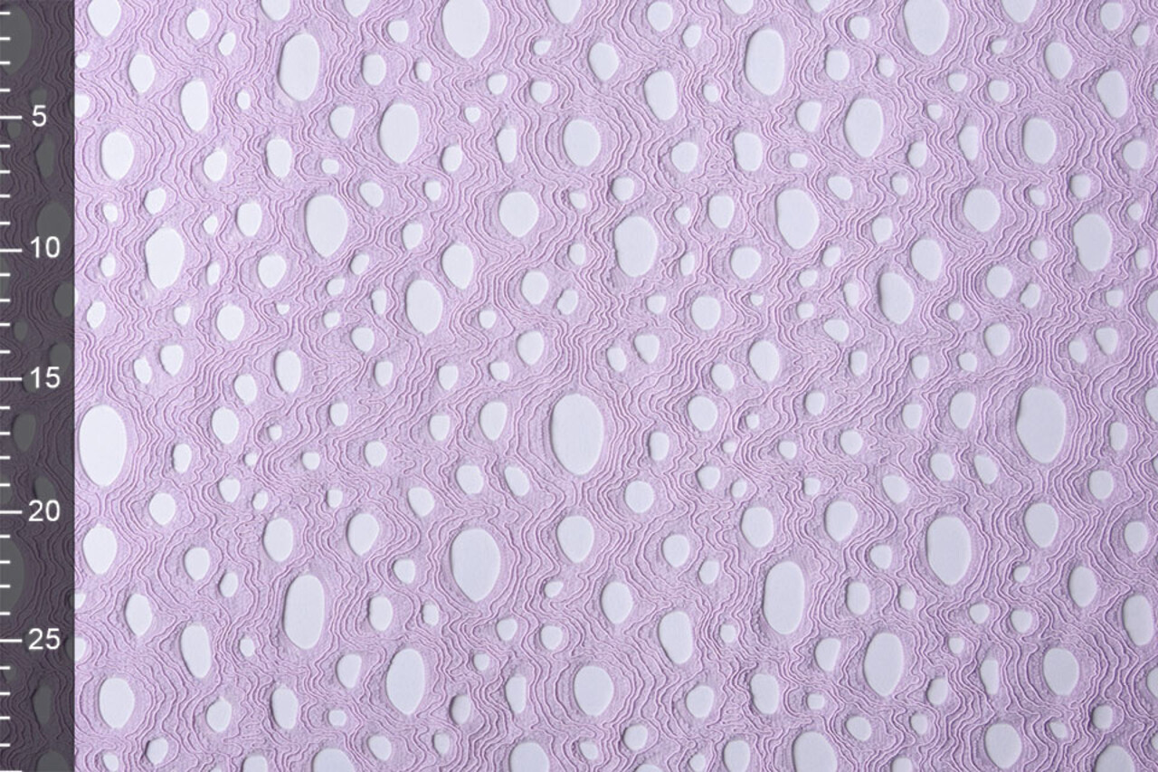Ricamo Cotone Viscosa Elise Lilla