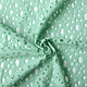 Broderie Katoen Viscose Elise Mint Groen