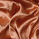 Crinkle  Crêpe Satin Orange Brique