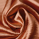 Crinkle  Crêpe Satin Orange Brique