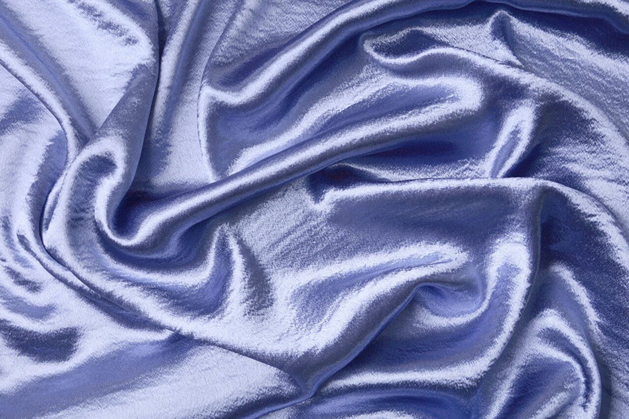 Crinkle  Krepp-Satin Lavendel Crinkle  Krepp-Satin Lavendel
