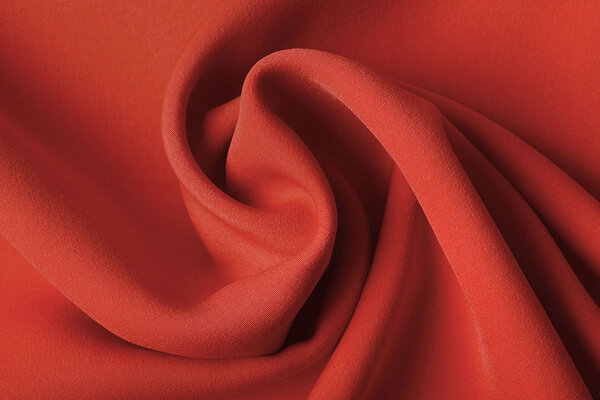 Krepp Gabardine Rot Krepp Gabardine Rot