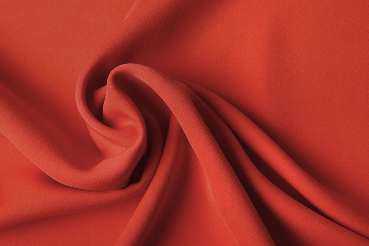 Krepp Gabardine Rot Krepp Gabardine Rot