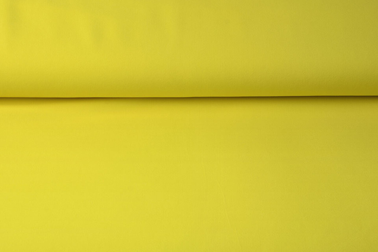Crêpe  Gabardine Fluor Yellow