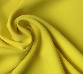 Crêpe Gabardine Giallo Fluorescente Crêpe Gabardine Giallo Fluorescente