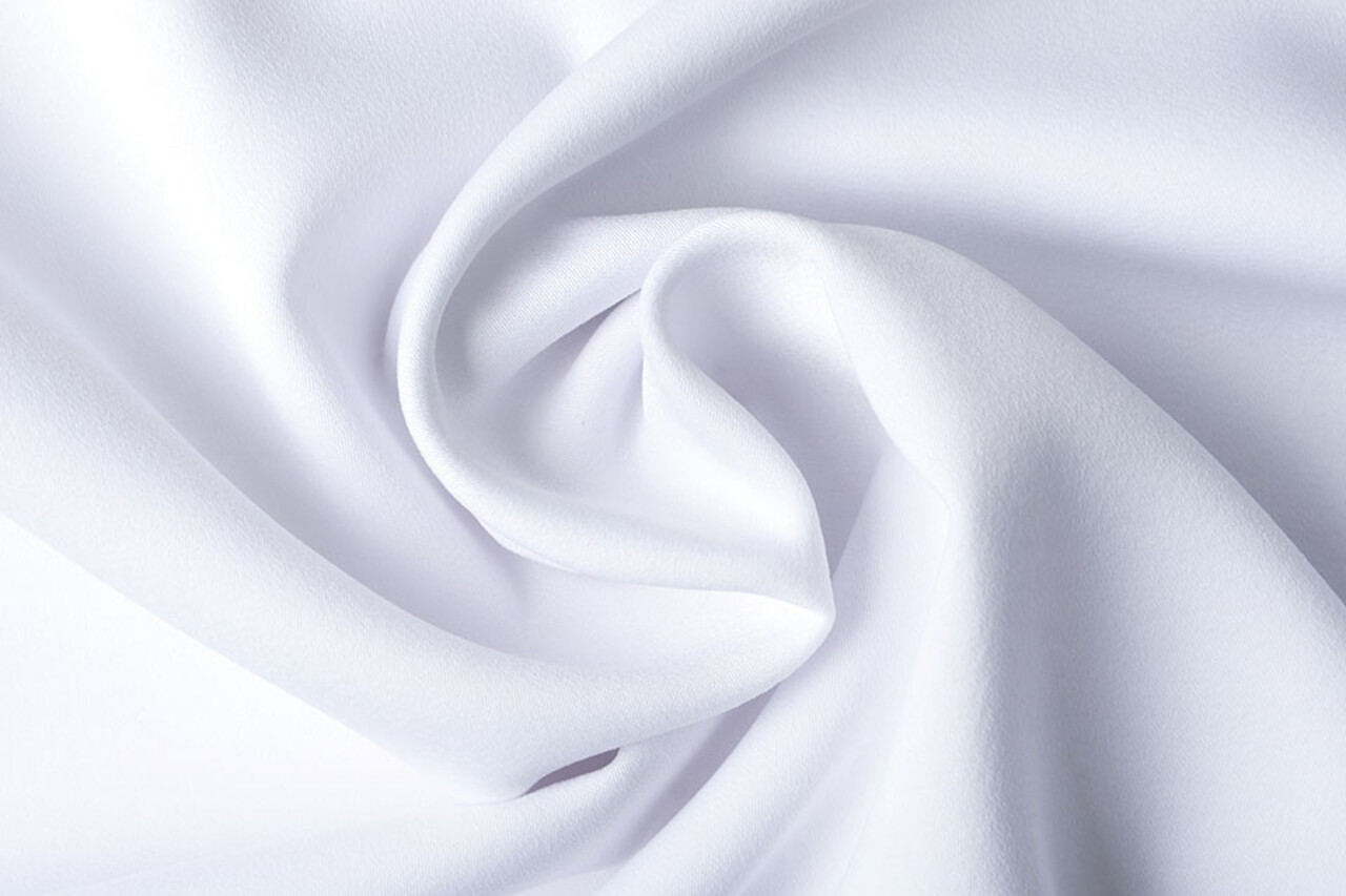 Crêpe Gabardine Wit
