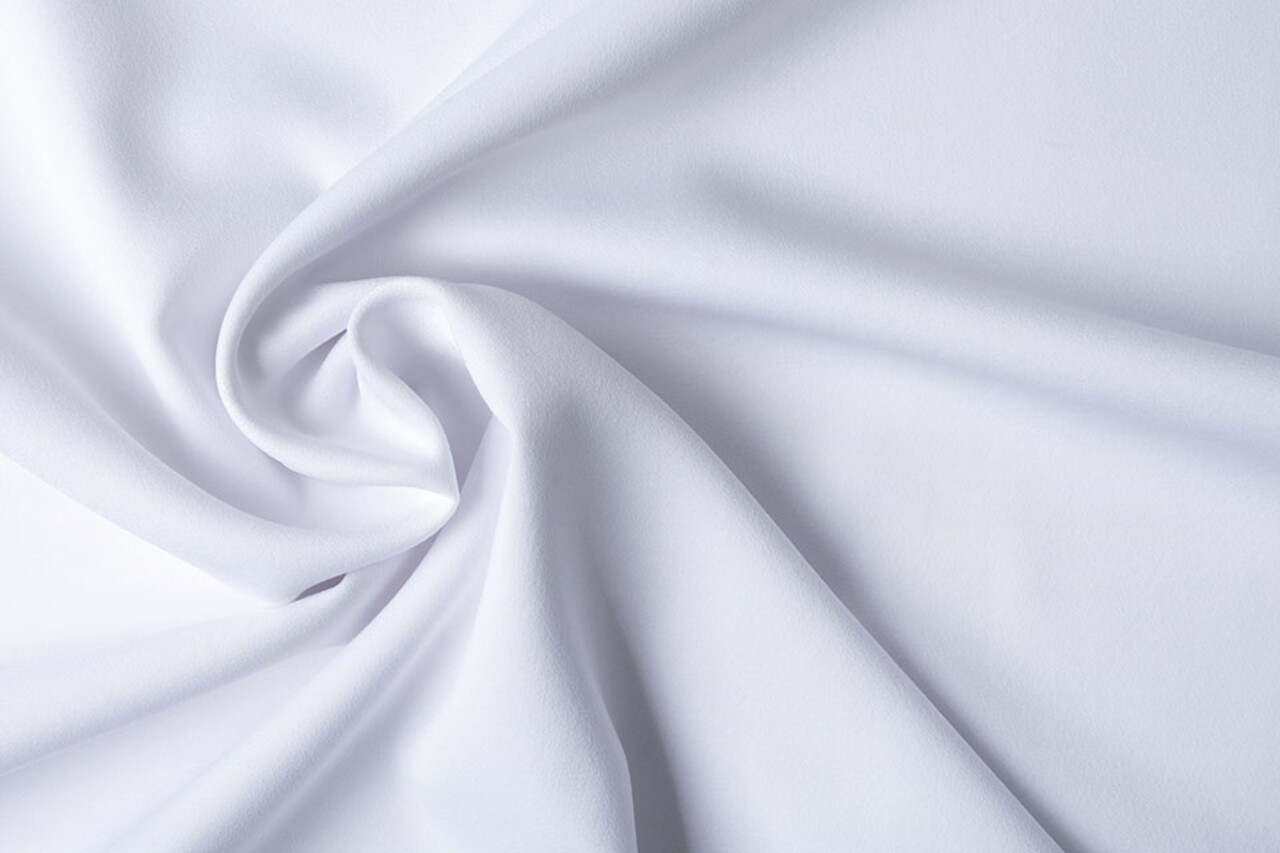 Crêpe Gabardine Wit