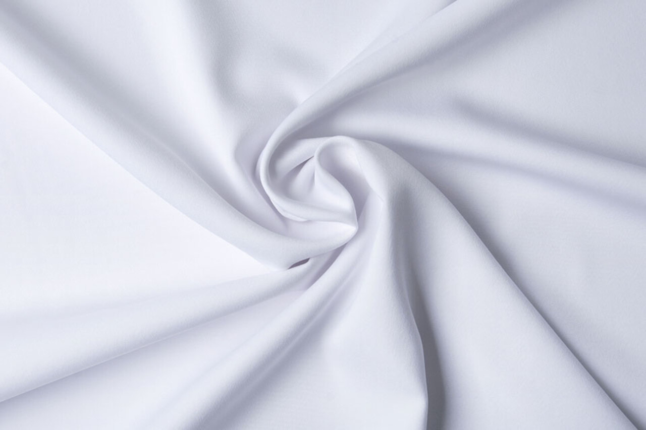 Crêpe Gabardine Wit