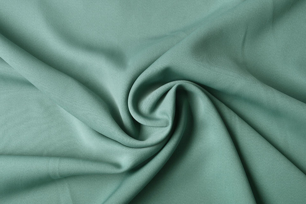 Krepp Gabardine Altgrün Krepp Gabardine Altgrün