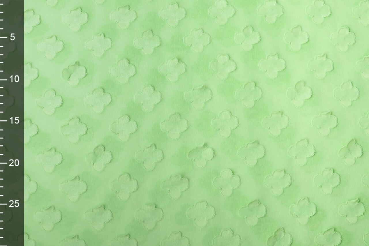 Gestikte Chiffon Charlize Verde Chiaro Gestikte Chiffon Charlize Verde Chiaro