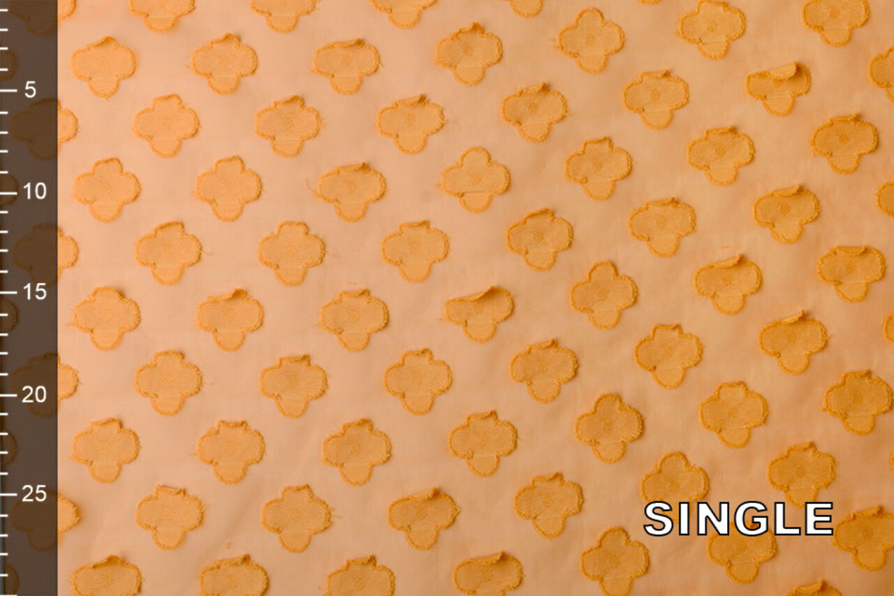 Stitched Chiffon Charlize Orange