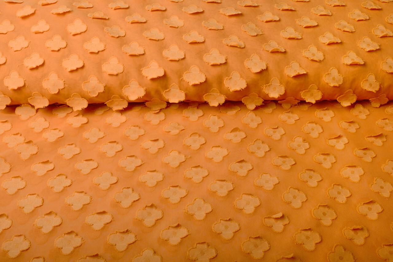 Genähter Chiffon Charlize Orange