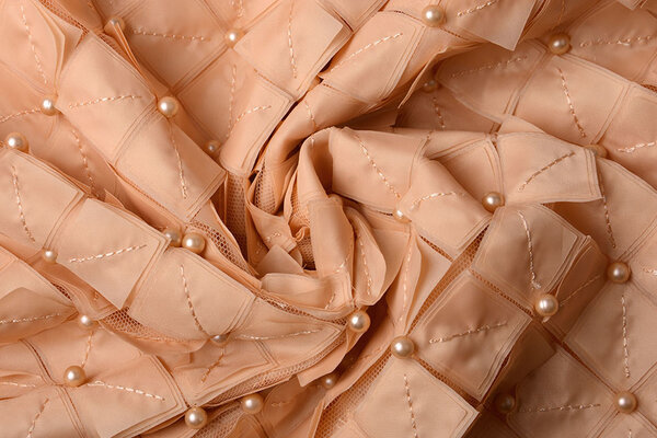 Mesh 3D Pearl Naomi Salmon