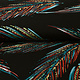 100% Viscose Art Feather Black