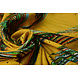 100 % Viscose Kunst Plumes Jaune