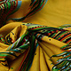 100% Viscose Art Feather Yellow