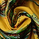 100% Viscose Art Feather Yellow