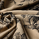 100% Viscose Scarlett Flowers Sand