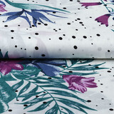 100% Viscose Lili Bloemen Stippen