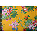 100% Viscosa Amazone Foglie Giallo Ocra 100% Viscosa Amazone Foglie Giallo Ocra