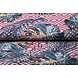 100 % Viscose Wildernis Carreaux Fuchsia Bleu