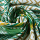 100% Viscose Wilderness Checkered Sand Green