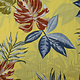 100% Viscose Bounty Leaves Yellow