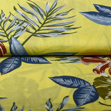 100% Viscose Bounty Bladeren Geel 100% Viscose Bounty Bladeren Geel