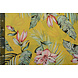 100% Viscosa Fiji Foglie Giallo 100% Viscosa Fiji Foglie Giallo
