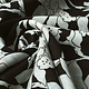 100% Viscose Laurie Black - White